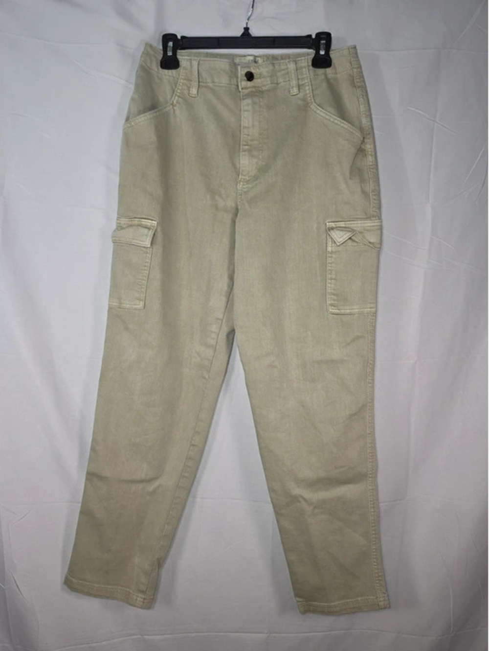 Universal Thread Boyfriend Co Cargo Pants Women's 10/30 Sage Olive Green Utility